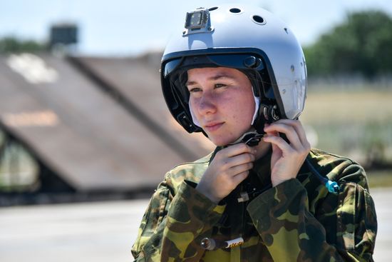 Летная практика в Краснодарском высшем военном авиационном училище