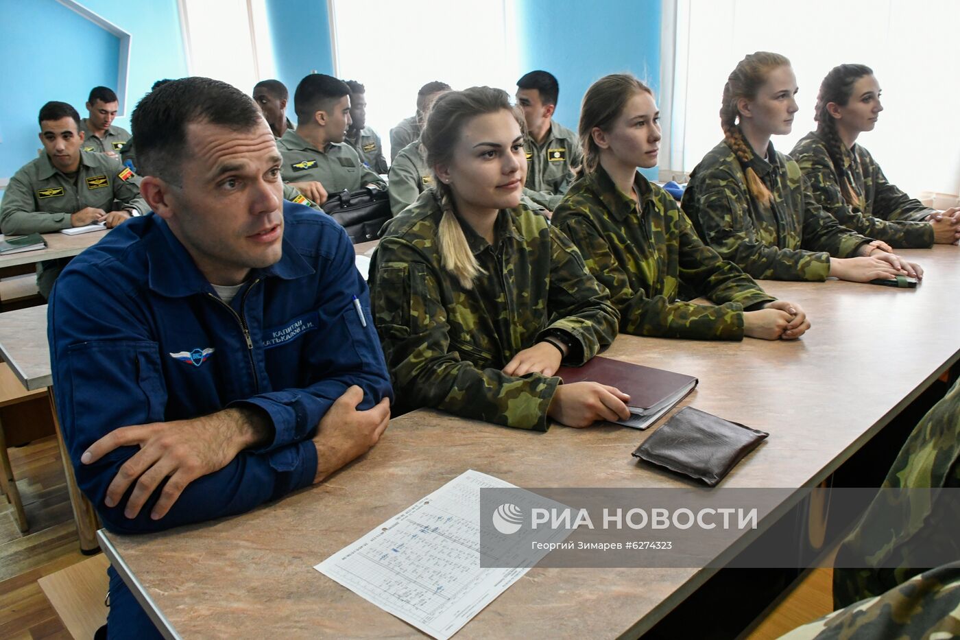 Летная практика в Краснодарском высшем военном авиационном училище