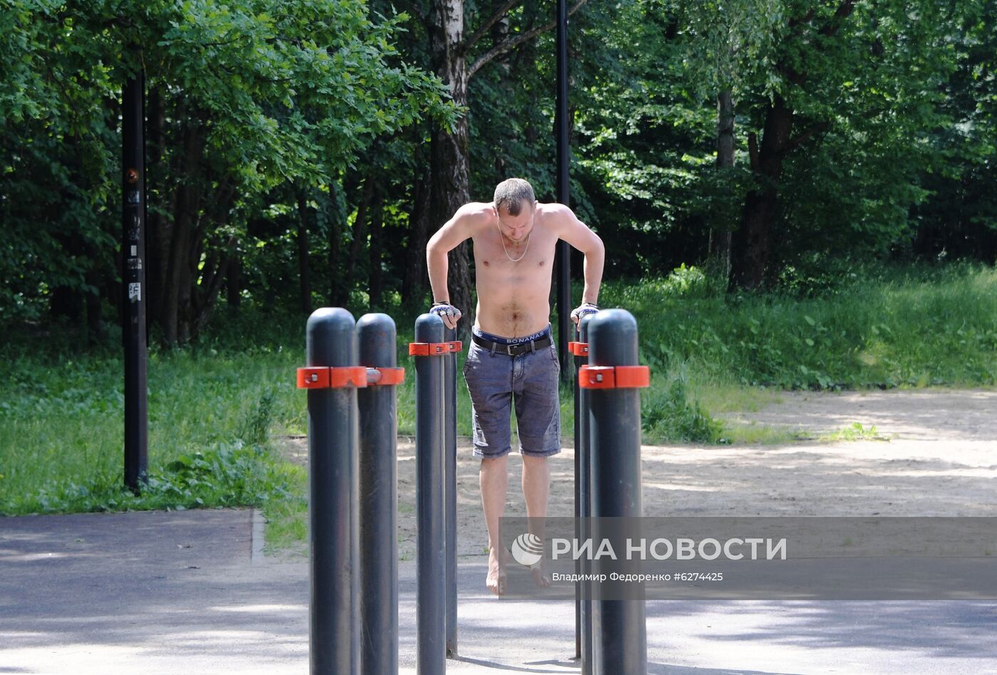 Теплая погода в Москве