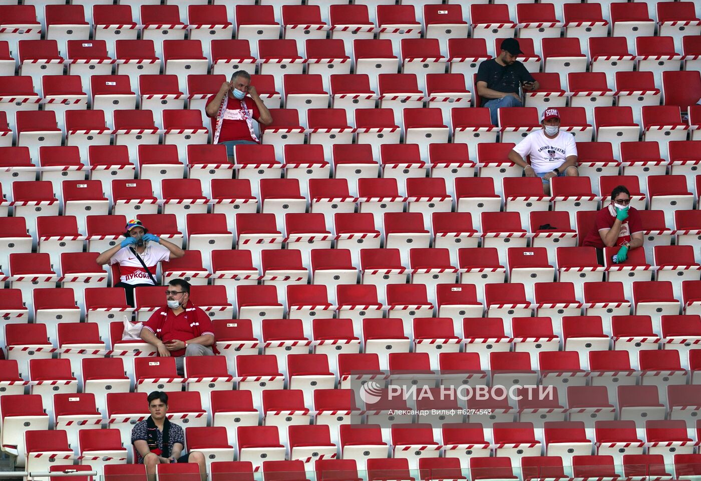 Футбол. РПЛ. Матч "Спартак" - "Уфа"