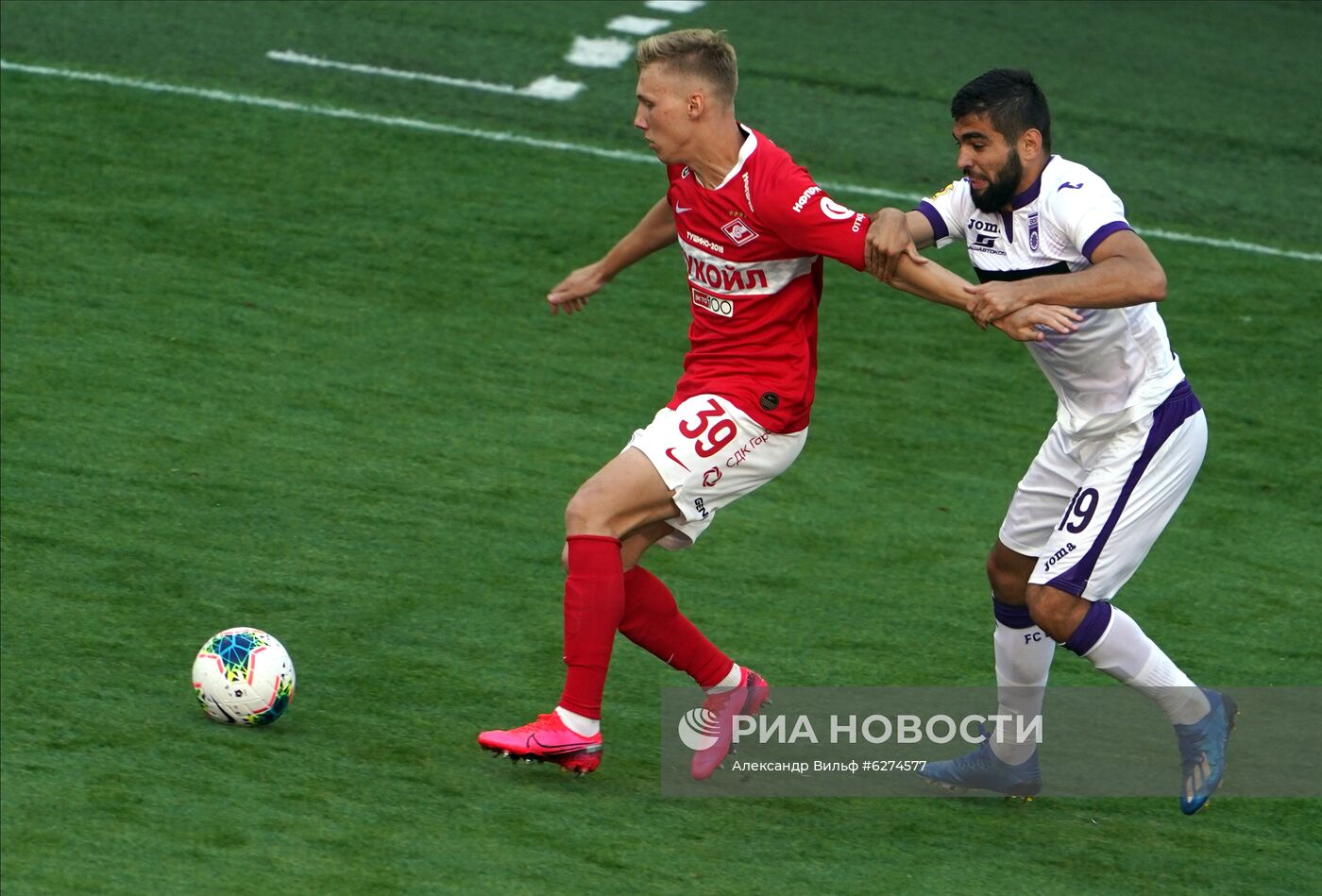 Футбол. РПЛ. Матч "Спартак" - "Уфа"