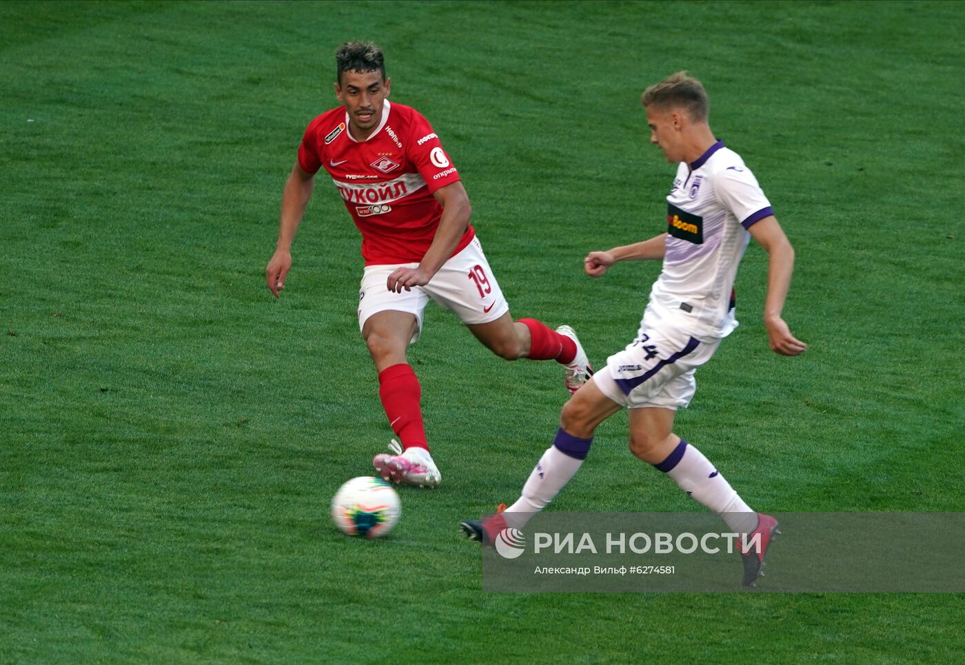 Футбол. РПЛ. Матч "Спартак" - "Уфа"