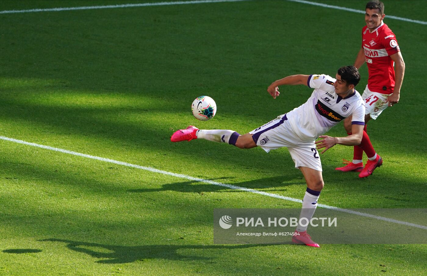 Футбол. РПЛ. Матч "Спартак" - "Уфа"