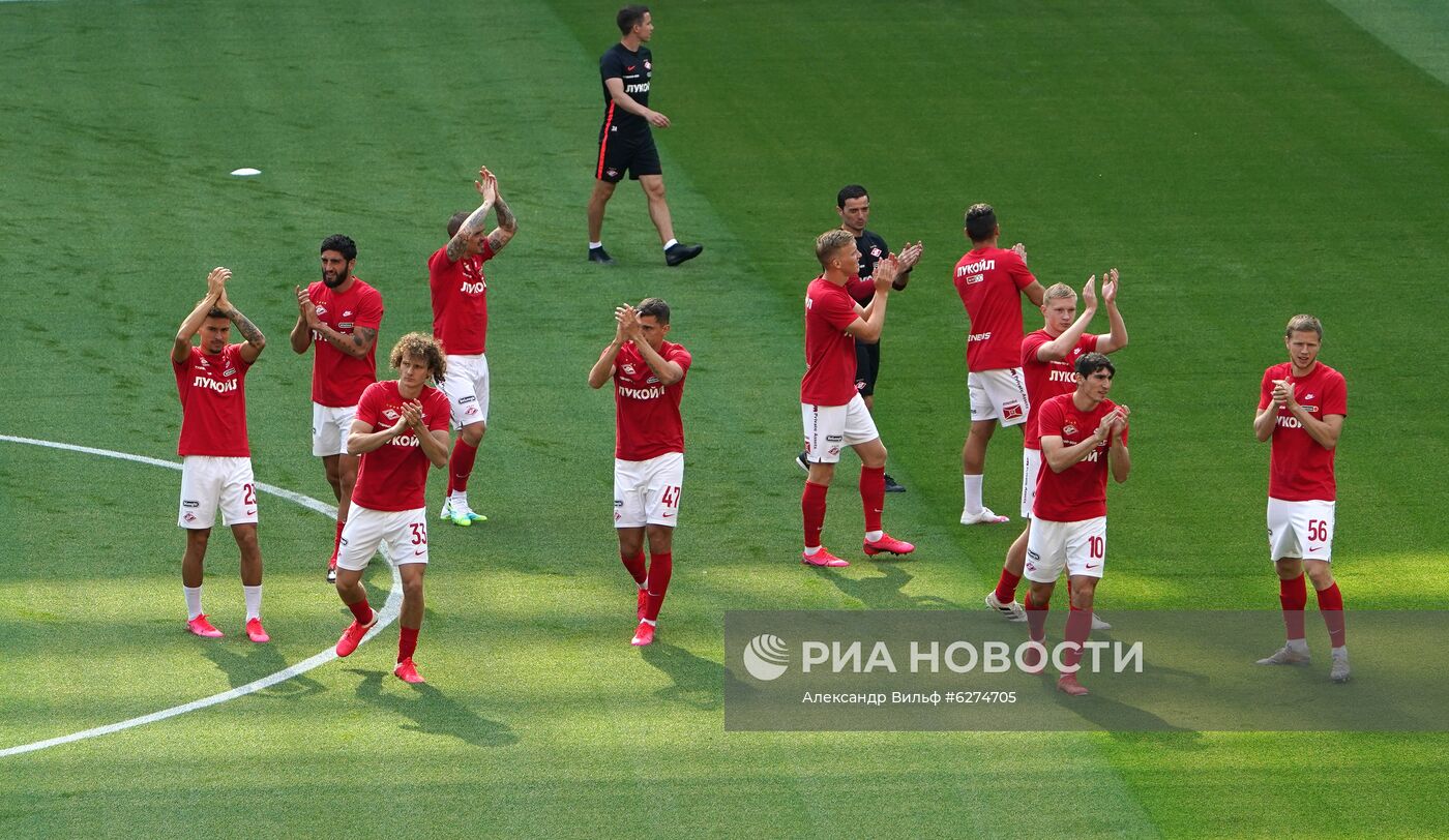 Футбол. РПЛ. Матч "Спартак" - "Уфа"