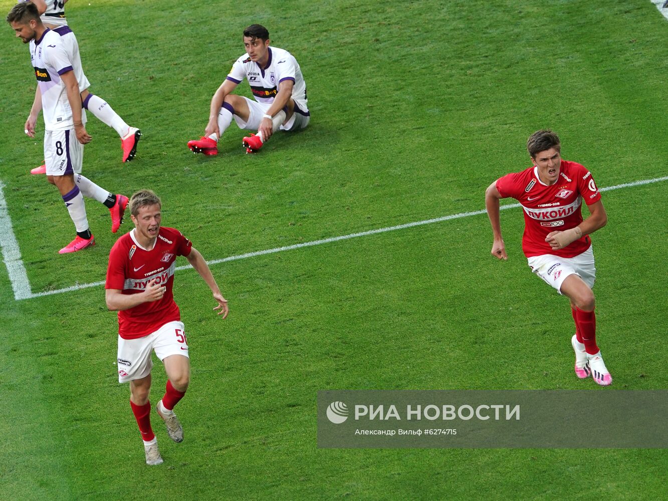 Футбол. РПЛ. Матч "Спартак" - "Уфа"