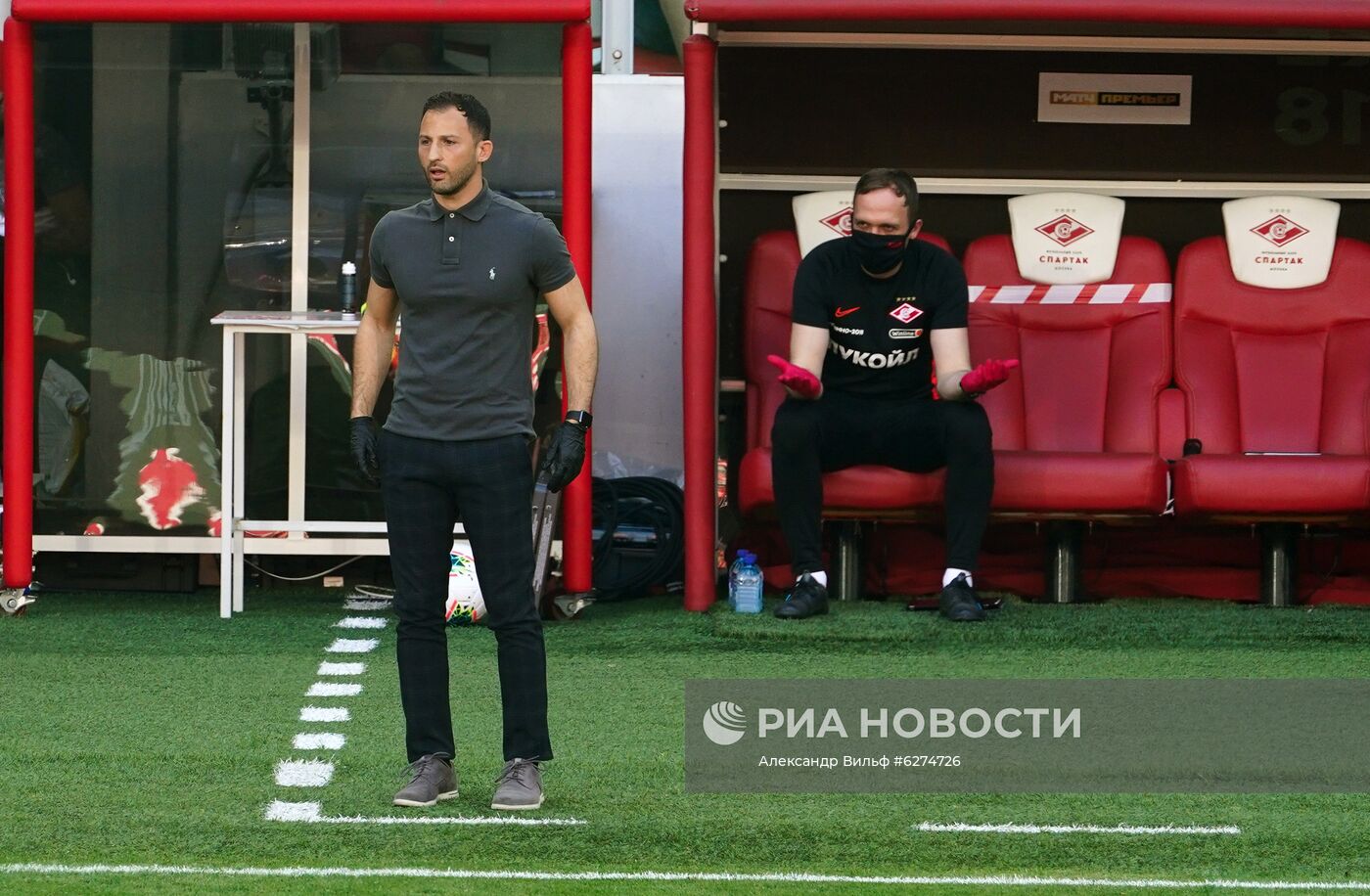 Футбол. РПЛ. Матч "Спартак" - "Уфа"