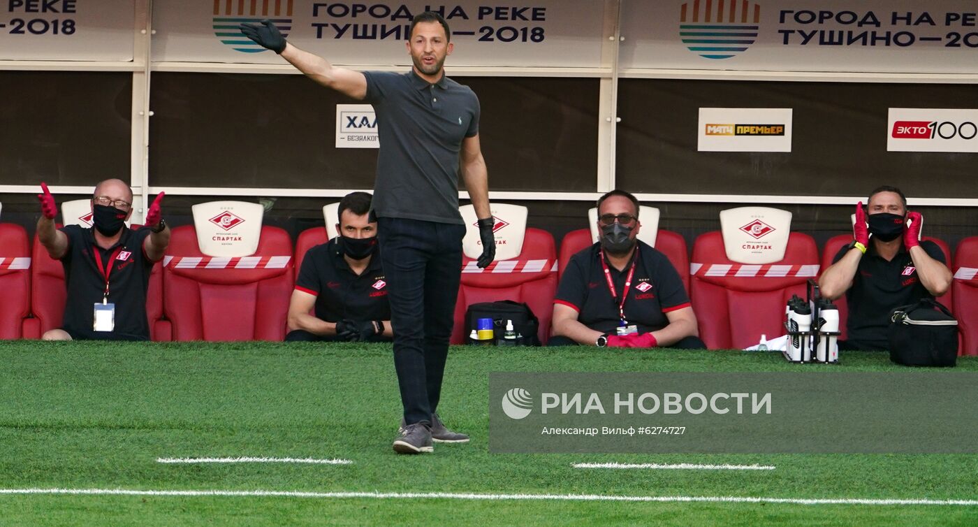 Футбол. РПЛ. Матч "Спартак" - "Уфа"