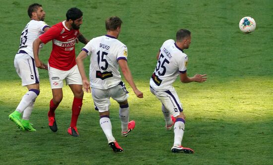 Футбол. РПЛ. Матч "Спартак" - "Уфа"