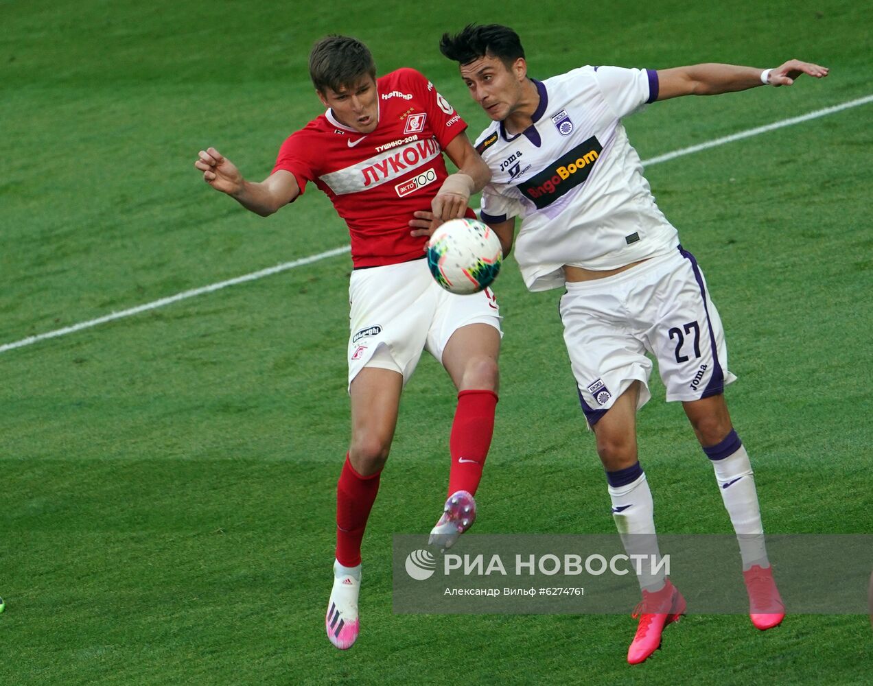 Футбол. РПЛ. Матч "Спартак" - "Уфа"