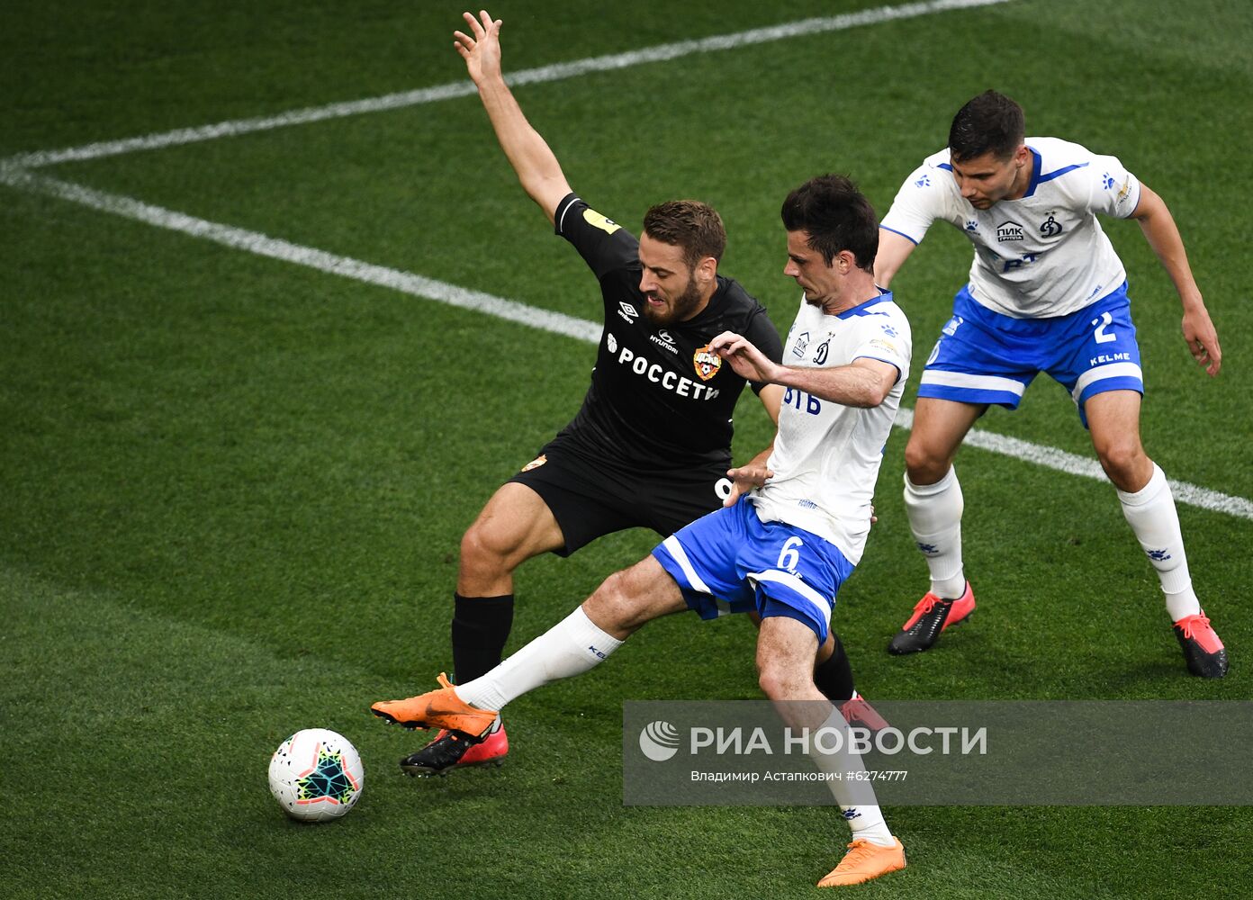 Футбол. РПЛ. Матч "Динамо" - ЦСКА