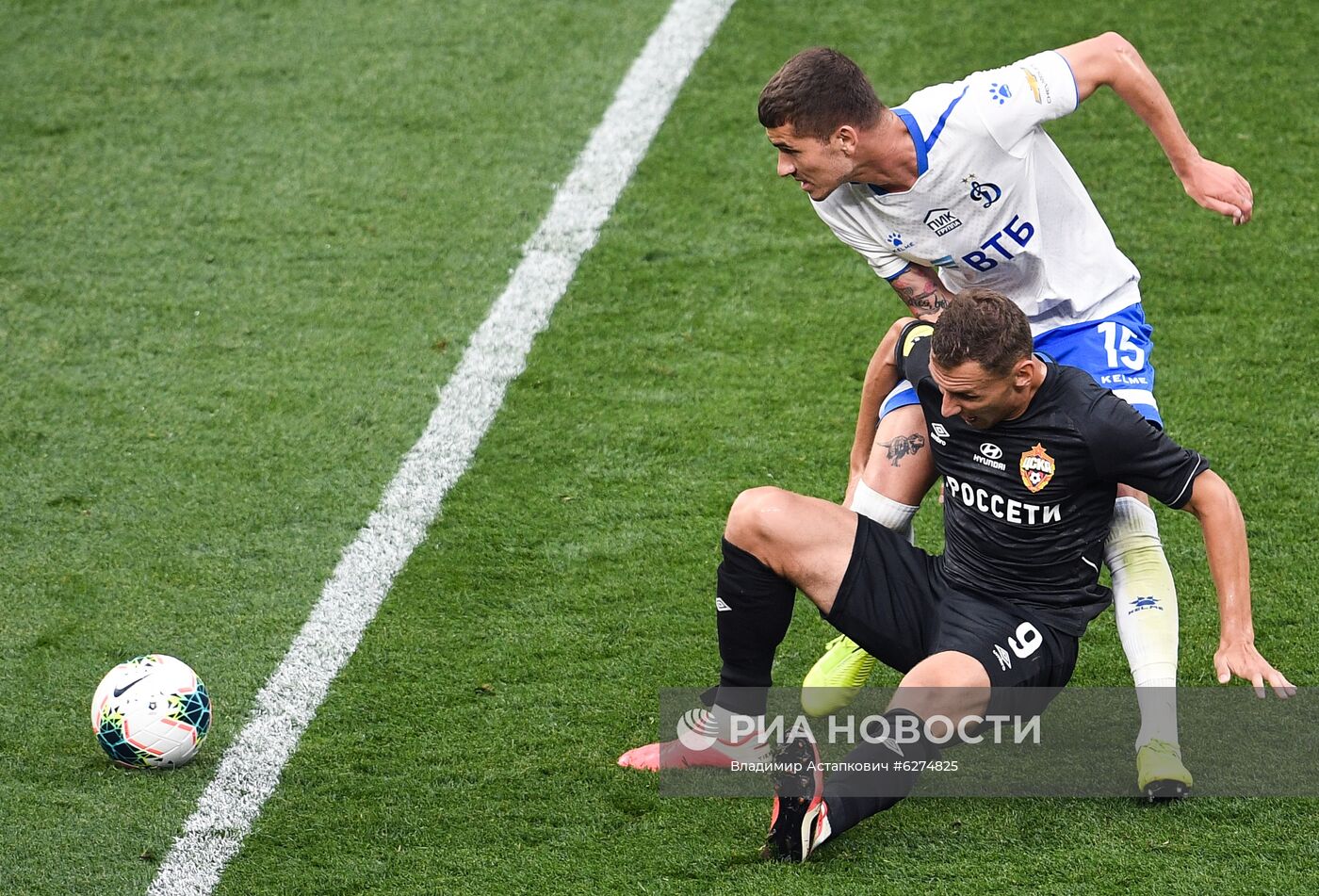 Футбол. РПЛ. Матч "Динамо" - ЦСКА