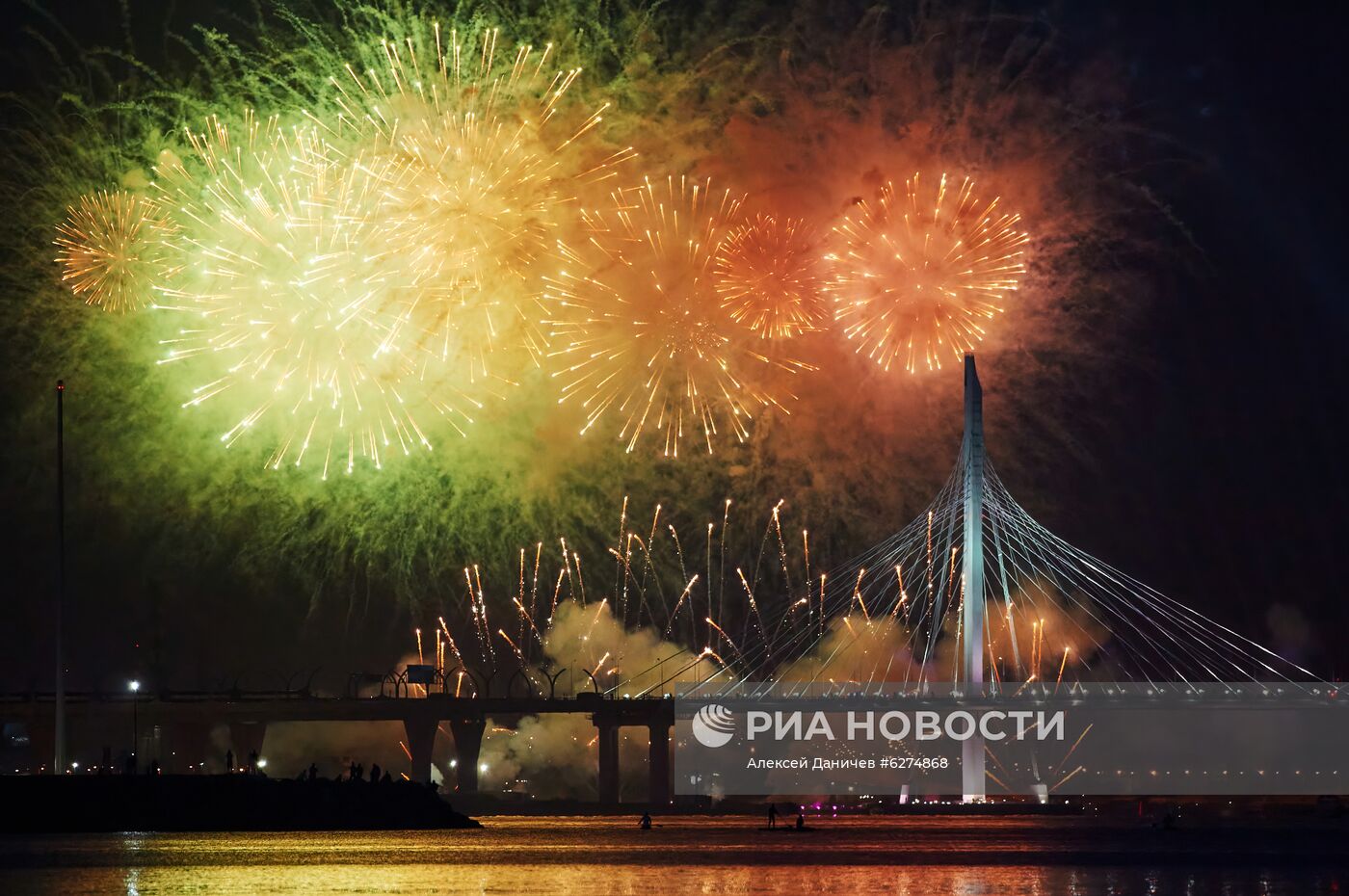 Праздник выпускников "Алые паруса" в Санкт-Петербурге