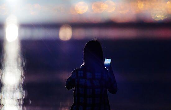 Праздник выпускников "Алые паруса" в Санкт-Петербурге