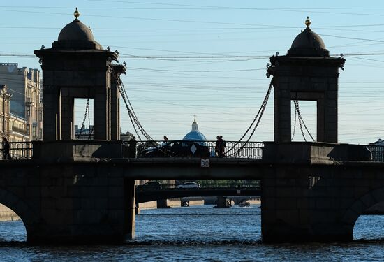 Открытие навигации по рекам и каналам в Санкт-Петербурге