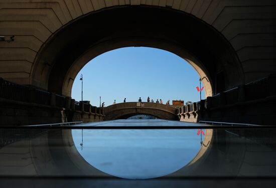 Открытие навигации по рекам и каналам в Санкт-Петербурге