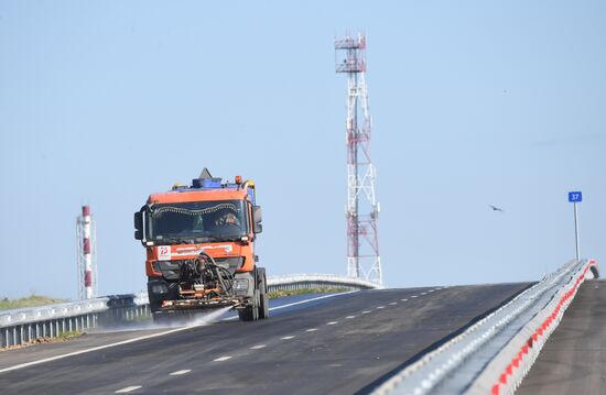 Открытие участка ЦКАД-5 от Можайского до Новорижского шоссе