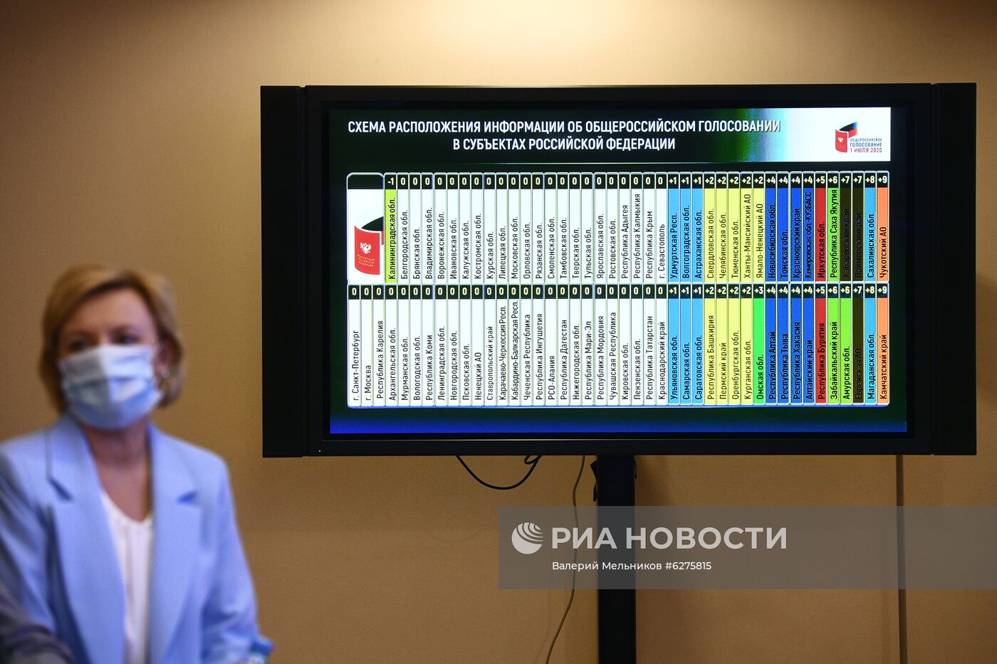 Работа информационного центра ЦИК России