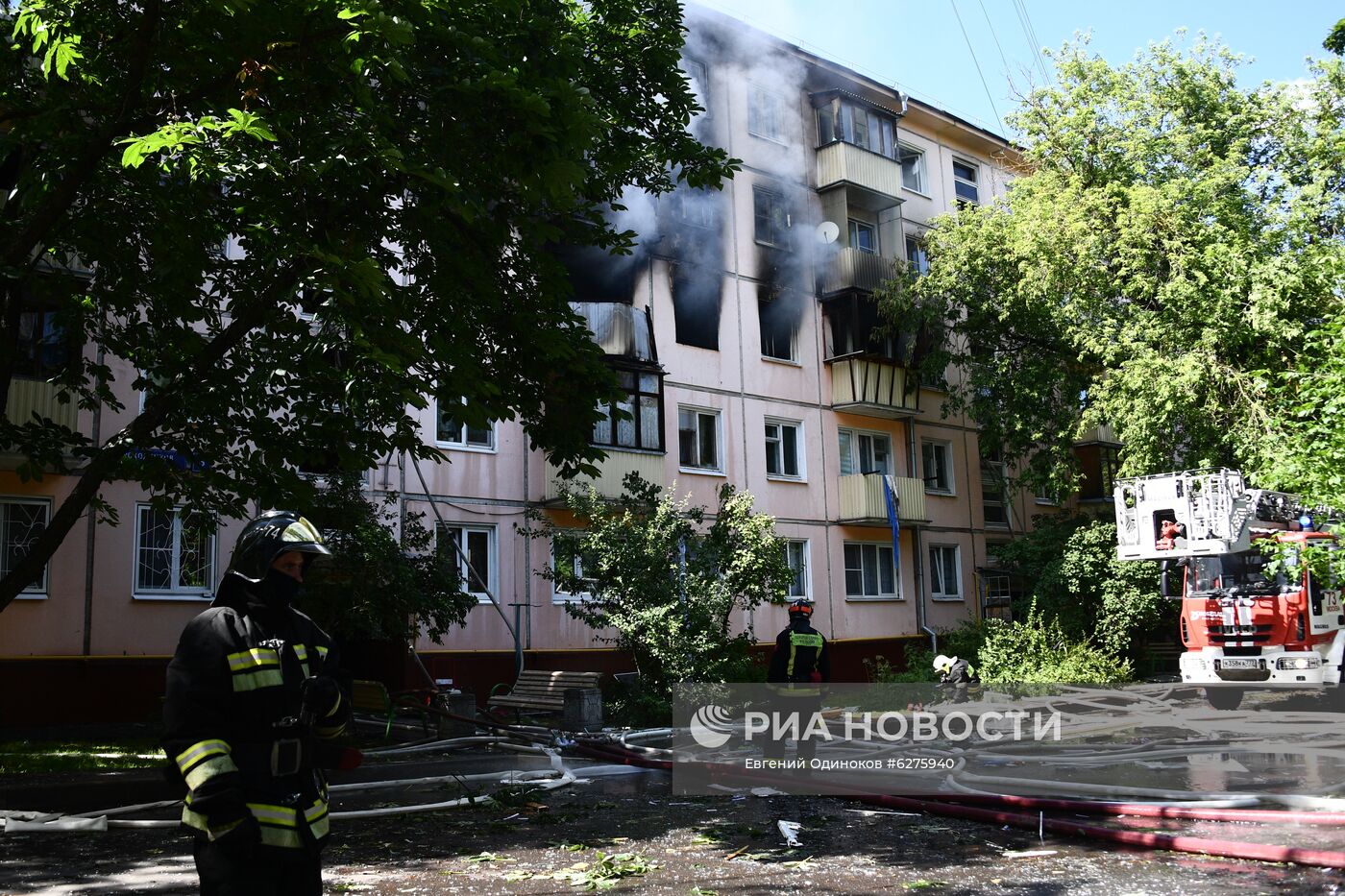 Взрыв газа в жилом доме на северо-востоке Москвы