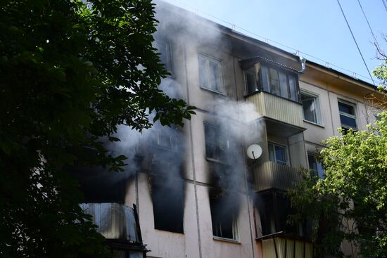 Взрыв газа в жилом доме на северо-востоке Москвы