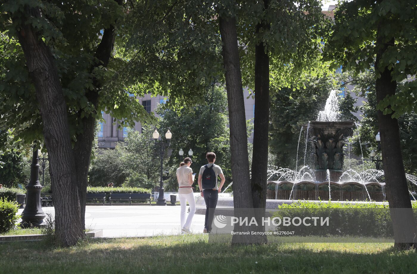 Благоустройство пешеходных зон на Садовом кольце