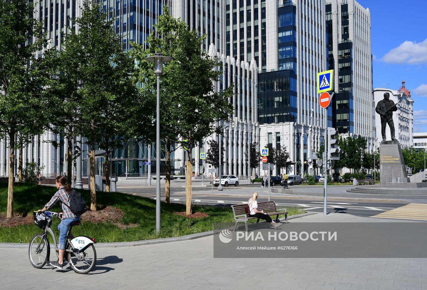 Благоустройство пешеходных зон на Садовом кольце