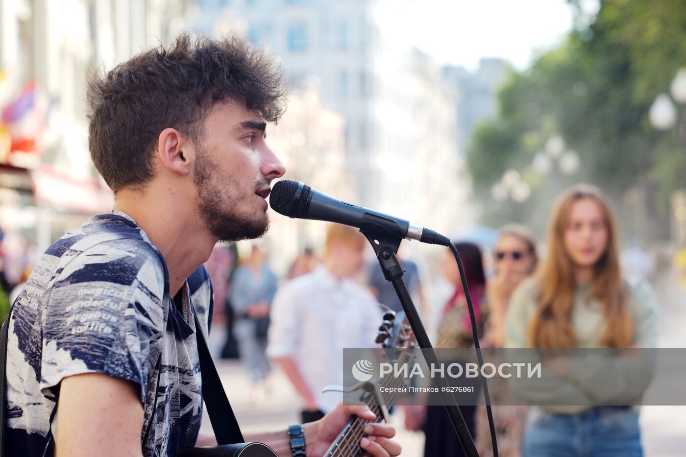 Старый Арбат после снятия карантина