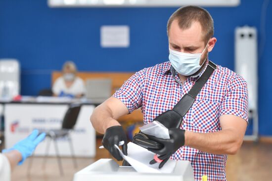 Голосование по внесению поправок в Конституцию РФ в Москве