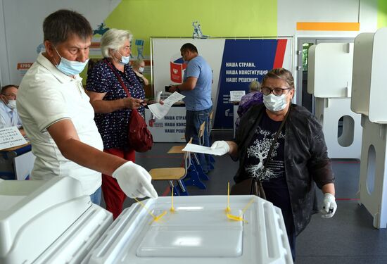 Голосование по внесению поправок в Конституцию РФ в Москве