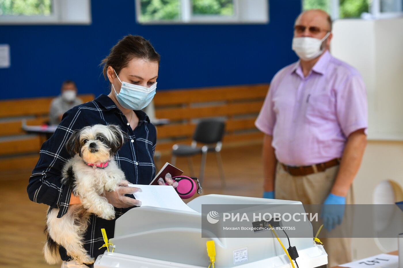 Голосование по внесению поправок в Конституцию РФ в Москве