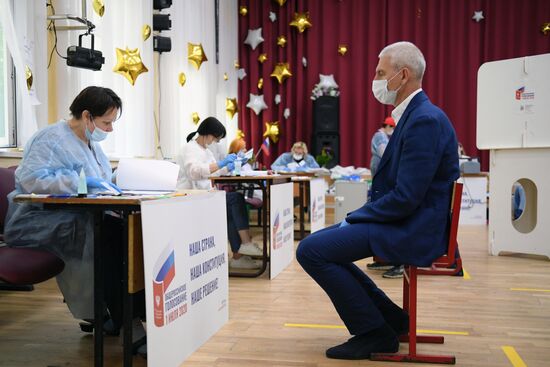 Голосование по внесению поправок в Конституцию РФ в Москве