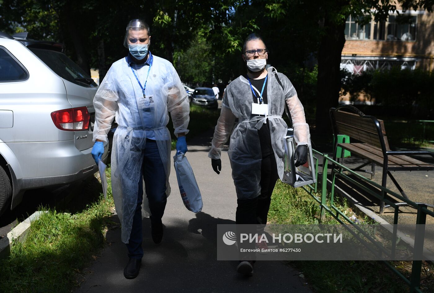 Голосование по внесению поправок в Конституцию РФ в Москве