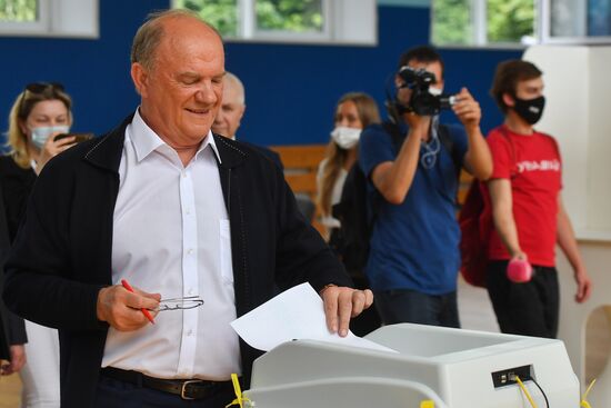 Голосование по внесению поправок в Конституцию РФ в Москве