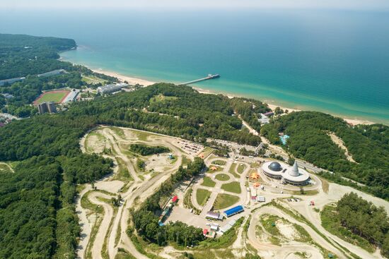 Открытие летней смены в детском центре "Орлёнок"