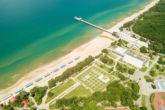 Открытие летней смены в детском центре "Орлёнок"