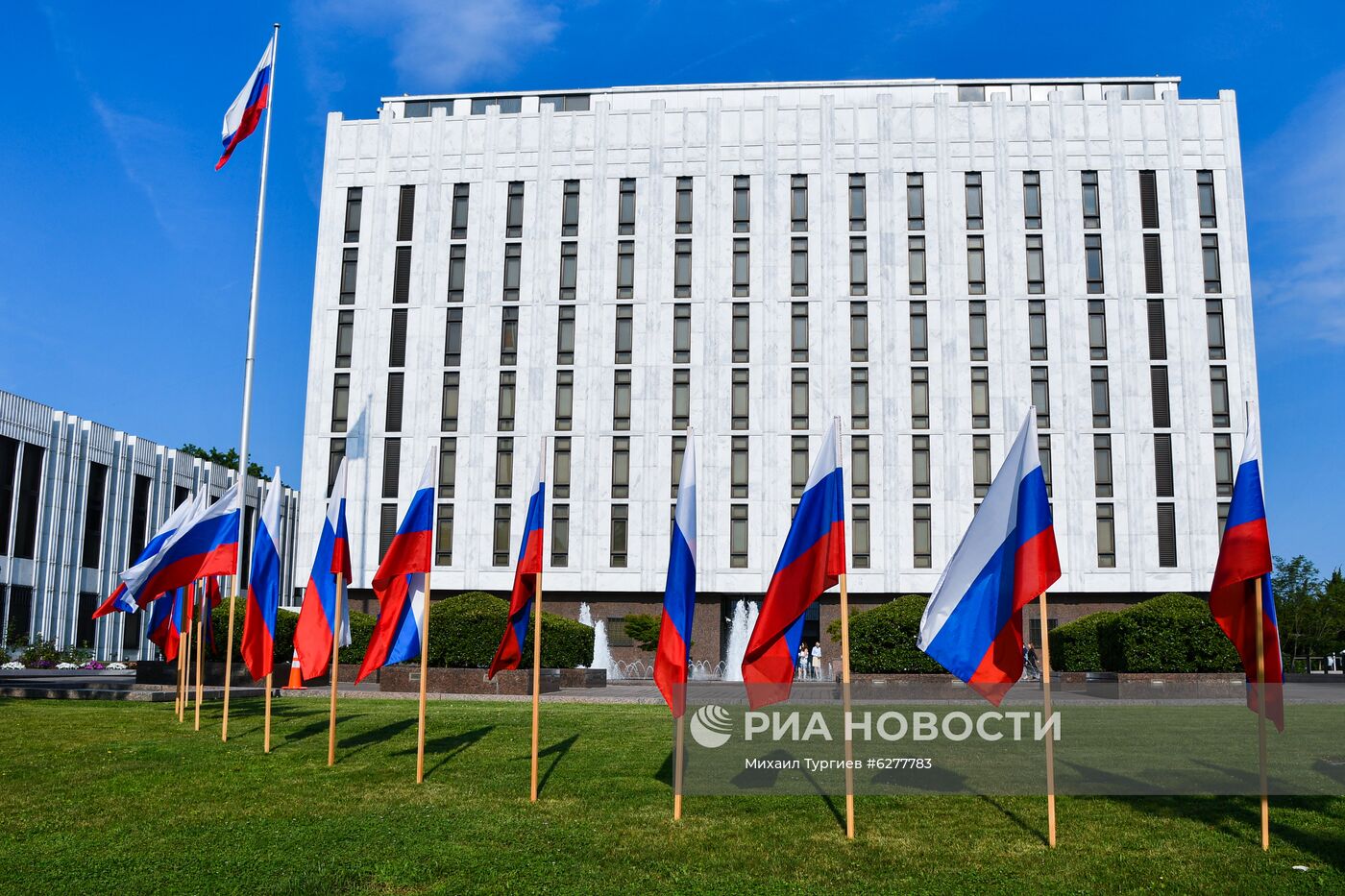 Здание посольства России в Вашингтоне