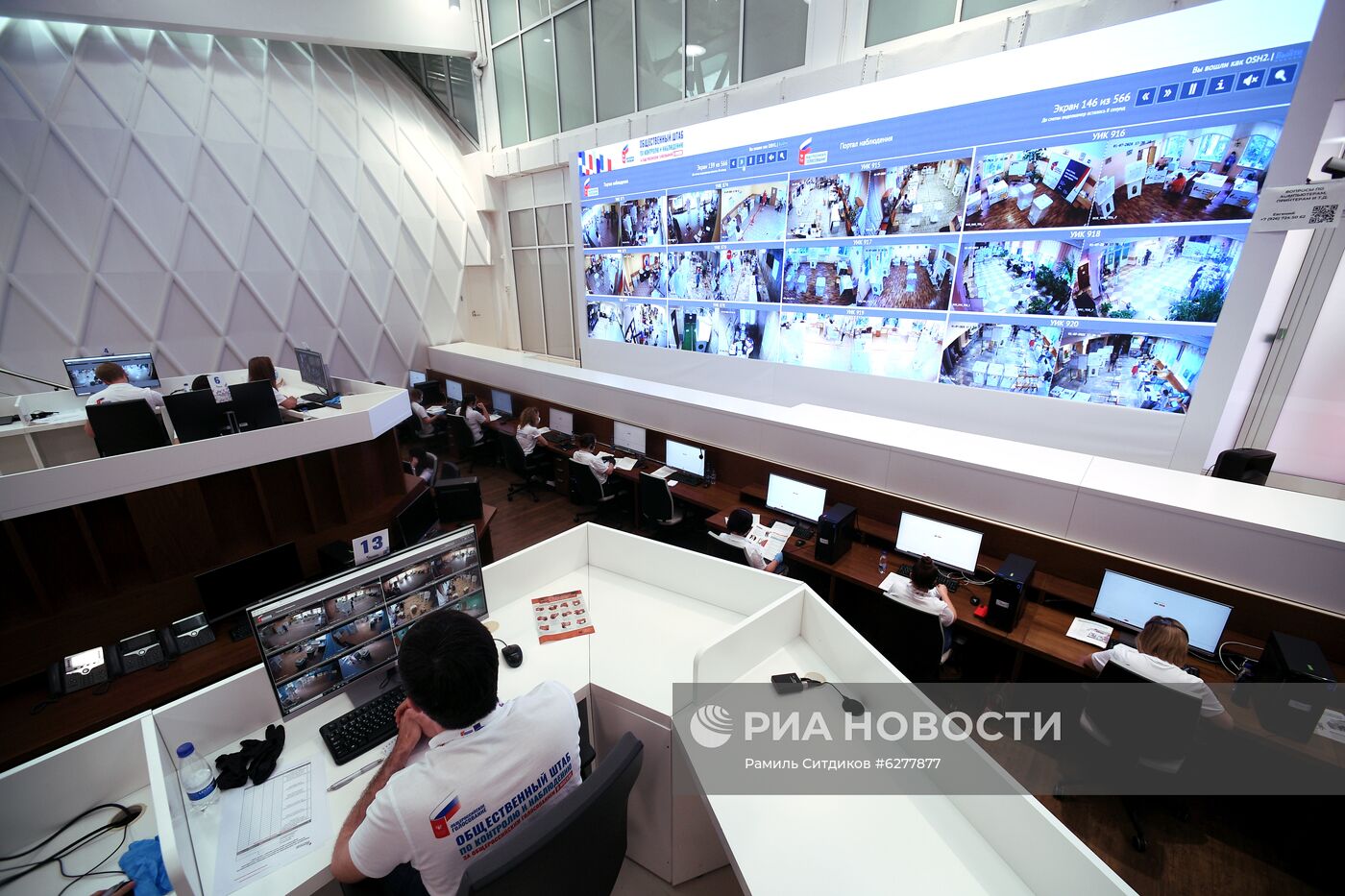 Общественные штабы по контролю и наблюдению за голосованием по поправкам в Конституцию РФ