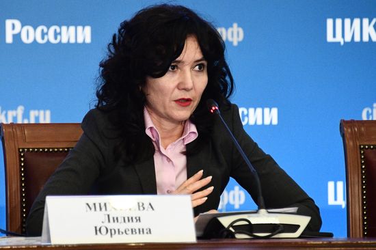 Работа информационного центра ЦИК России  