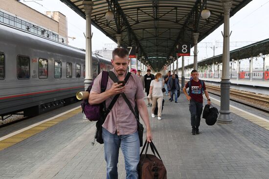 Возобновление движения поездов между Москвой и Калининградом 