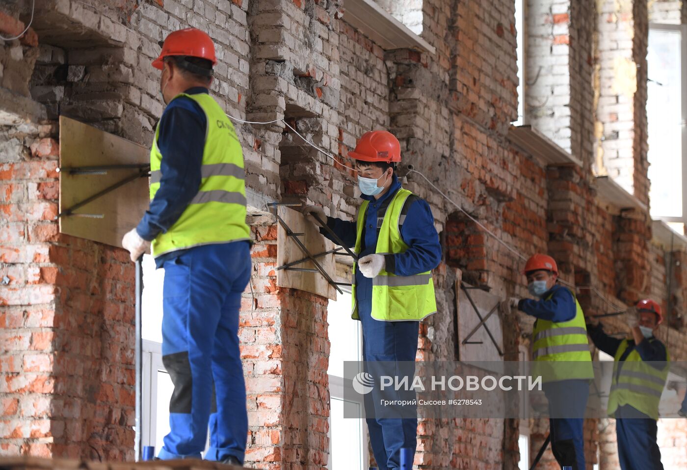 Мэр Москвы С. Собянин посетил больницу им. С. П. Боткина