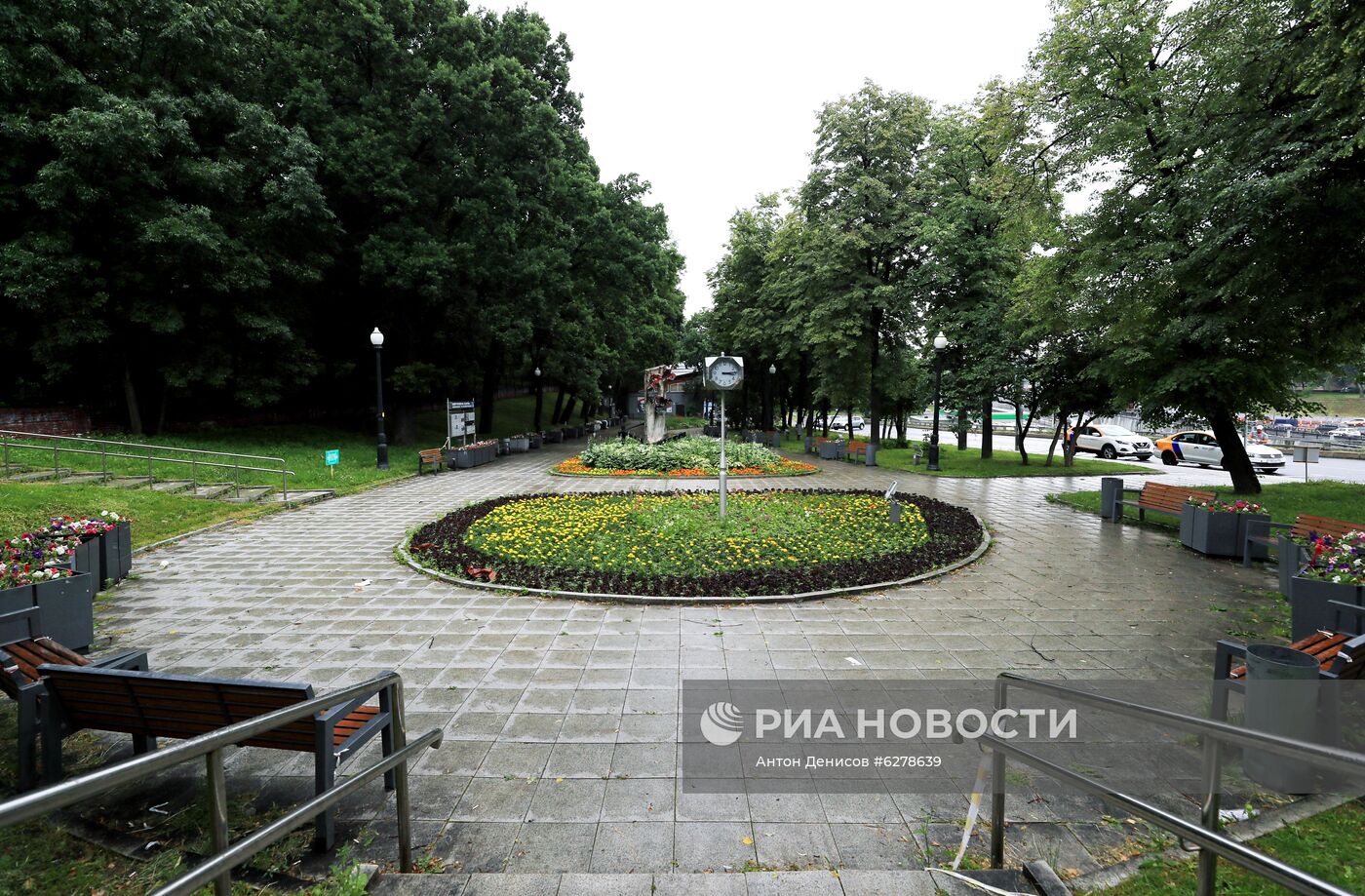 Благоустройство пешеходных зон на Садовом кольце