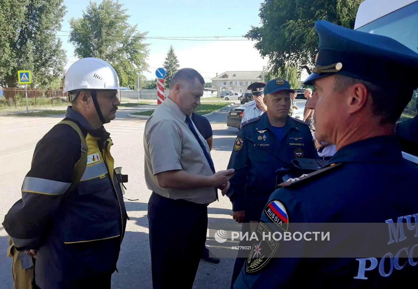 Авария на газопроводе в Самарской области