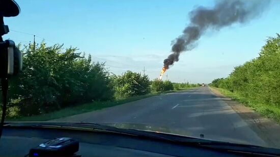 Авария на газопроводе в Самарской области