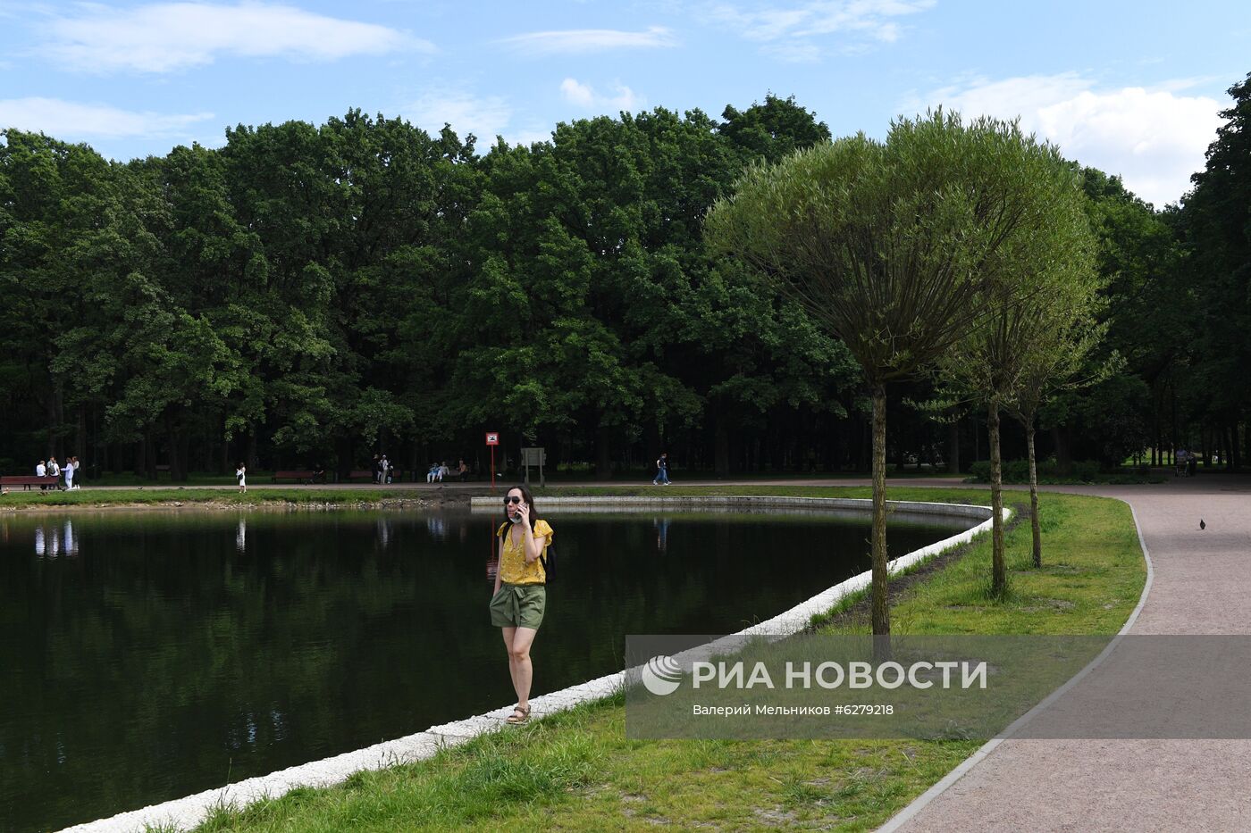 Парк "Дубки" в Москве