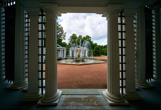Открытие парков и фонтанов Петергофа