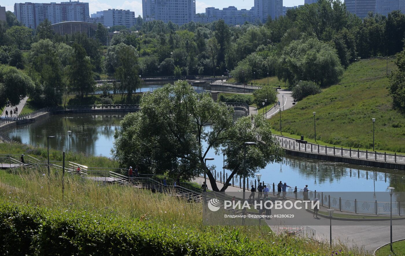 Жара в Москве