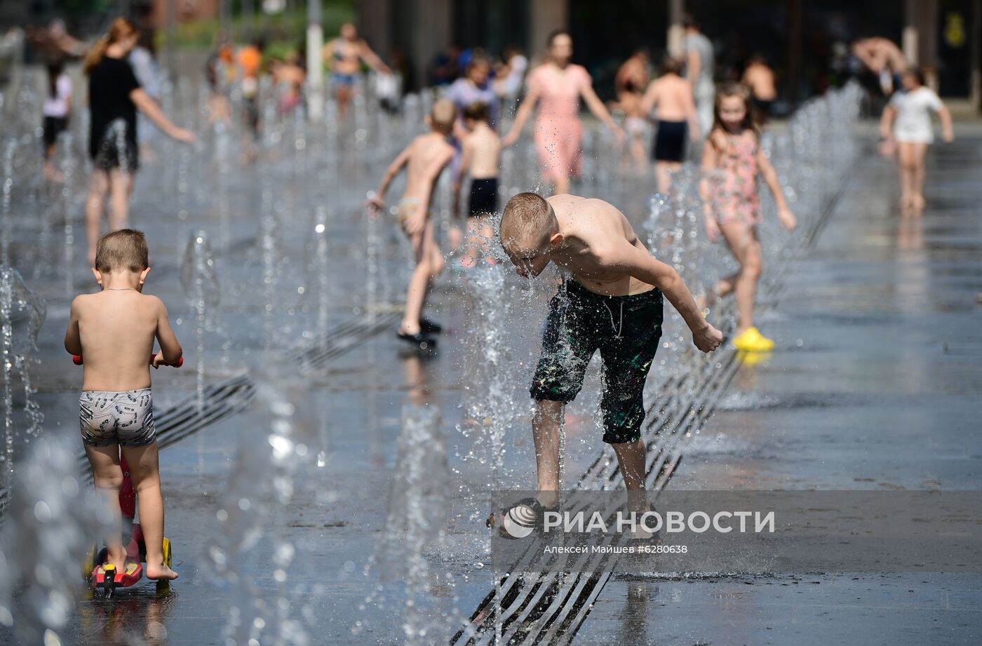 Жара в Москве