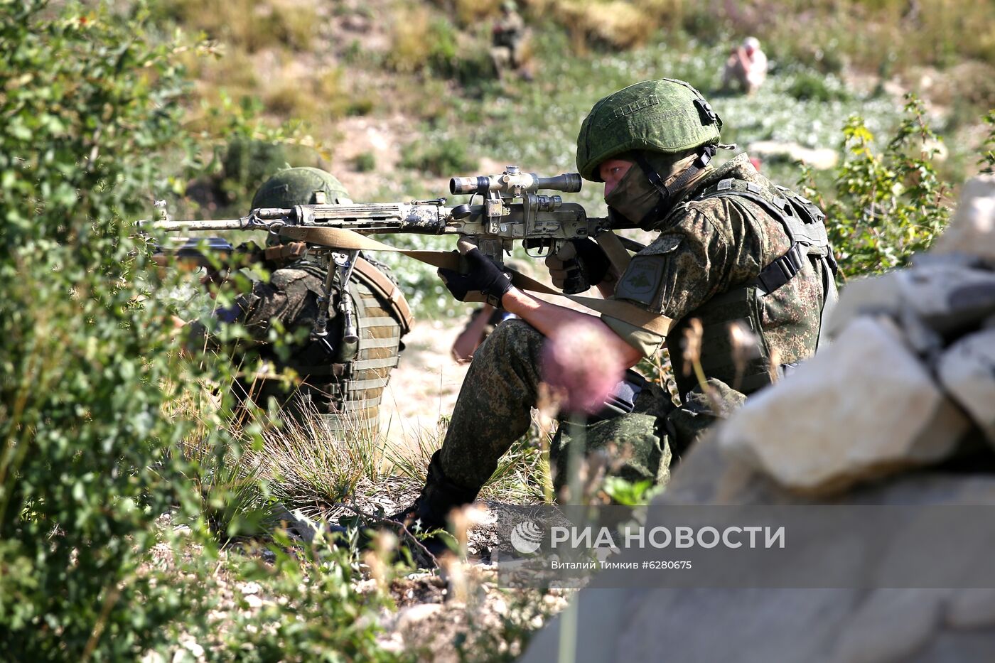 Соревнования подразделений спецназначения ВДВ "Полярная звезда"