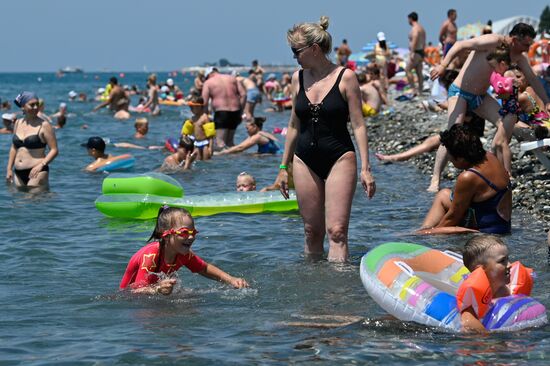 Курортный сезон в Сочи