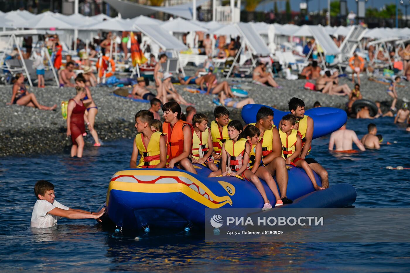 Курортный сезон в Сочи