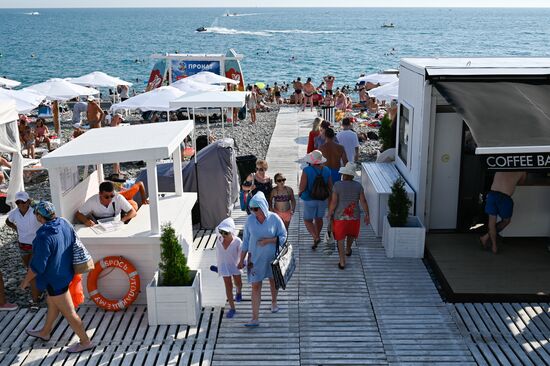 Курортный сезон в Сочи